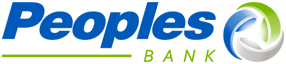 blue and green bank logo